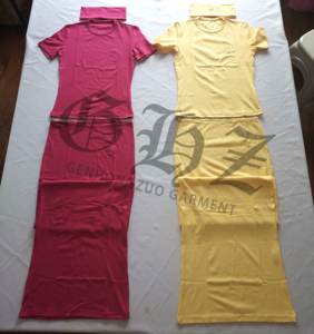 Set 2 pezzi di abbigliamento estivo da <span class=keywords><strong>donna</strong></span> Top in <span class=keywords><strong>cotone</strong></span> Y2K personalizzato e ripiegate sopra pantaloni da Yoga in due pezzi Set da salotto abbigliamento <span class=keywords><strong>donna</strong></span> - Product Image 6