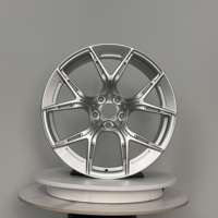 Jantes en alliage d'aluminium légères 5x114.3 18 19 pouces 8.5 9.5J ET20-40 Platinum pour RAV4 berline
