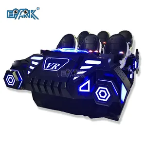 Venta caliente Cool Family 6 asientos nave espacial 9d VR máquina de juego cine parque temático VR simulador