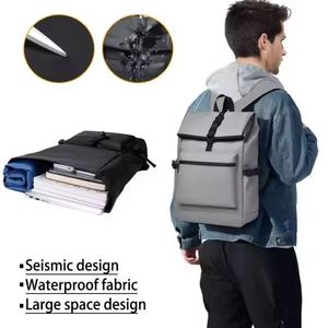 Special Offer Custom Business Best <b>Roll</b> <b>Top</b> Lightweight Outdoor Mochila Bagpack Waterproof Back Pack Travel <b>Laptop</b> Bag <b>Backpack</b> - Product Image 4