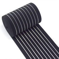 Sangle élastique médicale de ceinture élastique de ligne de poisson noir de haute qualité pour le corset orthopédique