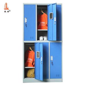 Meubles en métal, armoire à vêtements suspendue à 6 portes, <span class=keywords><strong>casier</strong></span> scolaire en métal - Product Image 2