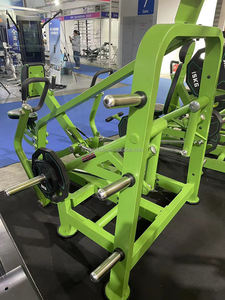 Machine à ramer assise <span class=keywords><strong>panata</strong></span> équipement de gymnastique plaque machine chargée équipement de fitness presse de poitrine vert or machine d'exercice - Product Image 4