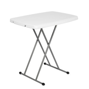 Toptan HDPE plastik katlanır masalar, basit açık taşınabilir yükseklik ayarlanabilir masalar toptan katlanır masalar - Product Image 1