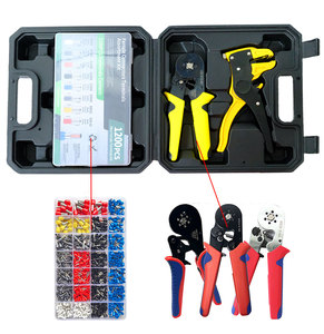 Kit de pinces à sertir isolées pour cosses de câbles de batterie avec 1200 embouts de câble HSC8 - Product Image 3