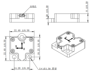 High Precision Industrial 6-<strong>Axis</strong> MEMS <strong>IMU</strong> for Robotics Automation &plusmn;500&deg;/s Gyro &plusmn;10g Accel RS422 Output Motion Position <strong>Sensors</strong> - Product Image 5