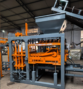 Mesin Blok otomatis pembuat bata QT4-15 mesin pembuat Blok beton di grambia Princess ditempa-uma - Product Image 4