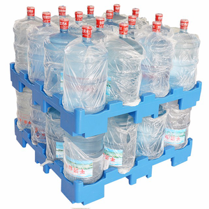 <span class=keywords><strong>16</strong></span> Botellas de Plástico HDPE de 5 Galones para Agua sobre Europalets de Cara Simple para Aplicación Industrial con Entrada de 4 Vías - Product Image 2