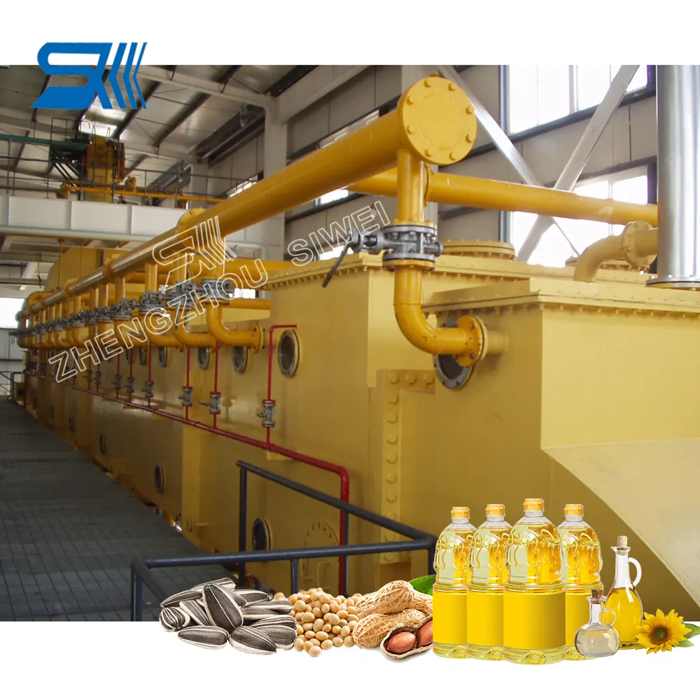 Turnkey oil project sunflower oil production line / sunflower cooking oil machine / sunflower oil extractor for sale