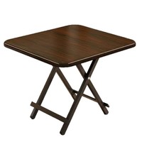 Table à manger pliante en bambou, design moderne, légère, forme carrée, mobilier pour la maison, restaurant, salon, maison de location