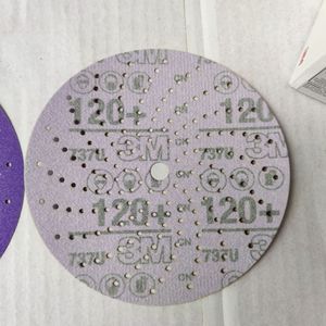 Cubitron <span class=keywords><strong>2</strong></span> 737U Hookit pellicola di finitura viola disco abrasivo disco abrasivo viola - Product Image 2