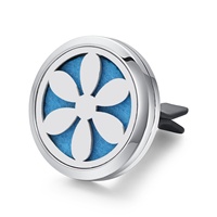 Diffuseur de parfum pour voiture en acier inoxydable plaqué or 18 carats personnalisé avec échantillon gratuit, aromathérapie aux huiles essentielles pour hommes