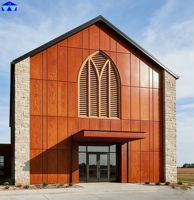 Bâtiment d'église préfabriqué en acier avec toit en treillis galvanisé à chaud 9 °   Évaluation sismique pour la chapelle protestante en Tanzanie
