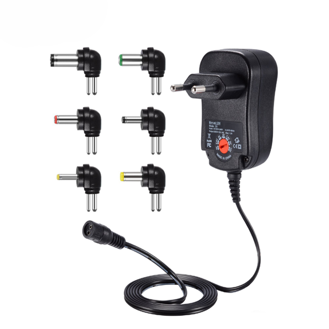 UK EU US AU Plug 3-12v Universal Ac/dc Adapter 12w 18w 30w Multi Voltage Switching Power Supply With 6 Tips