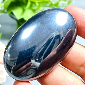 Pierre de paume en térahertz de haute qualité en gros pour la décoration de la maison et les décorations de Feng Shui, accessoire élégant - Product Image 1