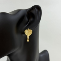 Boucles d'oreilles pendantes vintage plaquées or pour femmes, boucles d'oreilles bohèmes texturées, papillon, trèfle, lune, nuage, hexagone, bijoux tendance