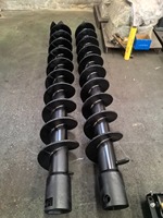 Attachements d'excavatrice de puissance de modèle ZS35 tarière hydraulique efficace pour les sols durs forant des machines de Construction puissantes