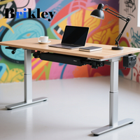 Vente d'usine Moderne En Acier Inoxydable Unique Hauteur Résistant Aux Rayures Hpl Table Top Stand Réglable Bureau/Sit-at-Home Meubles