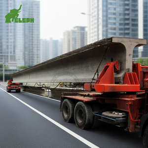 Remolque de Transporte de Vigas de Alta Calidad de 100 Toneladas para Movimiento en Obras de Construcción - Product Image 1