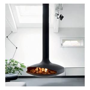 Chimenea Suspendida Moderna Hecha a Medida para Interiores <span class=keywords><strong>de</strong></span> Casas, Villas y Hoteles, Calefacción con Fuego Real, <span class=keywords><strong>Leña</strong></span> Colgante <span class=keywords><strong>de</strong></span> 600 mm - Product Image 2