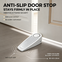 MEINOE 125dB Penghenti Pintu Alarm Getar Anti Maling Keamanan Rumah Perjalanan OEM Grosir Pasokan Pabrik
