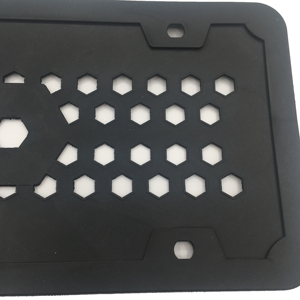 Tiempo-la prueba estándar de EE. UU. De agujero de drenaje coche de silicona placa de soporte de Marco - Product Image 4