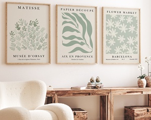 JIEKAI Set <span class=keywords><strong>di</strong></span> 3 <span class=keywords><strong>Matisse</strong></span> stampa del mercato dei fiori Boho arte floreale, soggiorno camera da letto stampa murale, <span class=keywords><strong>stampe</strong></span> d'arte moderna - Product Image 3