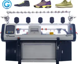 Flyknit Computerized Vamp Knitting Machines Factory Price 3d Changshu Textile Machinery Knititing Provided CE ISO CN;JIA Blue