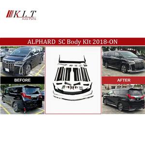 ชุดแต่ง KLT NEW ARRIVED SC <span class=keywords><strong>Modellista</strong></span> BODY <span class=keywords><strong>KIT</strong></span> วัสดุ PP กันชน สำหรับ <span class=keywords><strong>ALPHARD</strong></span> ปี 2018 ขึ้นไป - Product Image 5