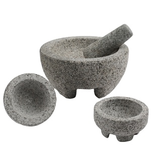 <span class=keywords><strong>Mortero</strong></span> y pilón de granito natural de grado alimenticio, de color personalizado, <span class=keywords><strong>para</strong></span> especias y hierbas - Product Image 1