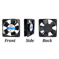 Ventilateur axial à roulement à manchon SZR12025 120x120x25mm Ventilateur de refroidissement AC industriel pour lampes de culture Machine de nettoyage de tapis OEM/ODM