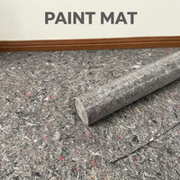 Tapis en feutre non tissé en polyester recyclé, tapis absorbant pour la protection du sol lors de la peinture, pour la décoration de la maison, la peinture et la rénovation