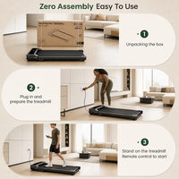 Tapis de course électrique intelligent pliable et portable sans fil avec écran LCD, compact, silencieux, idéal pour les espaces restreints, la maison ou le bureau