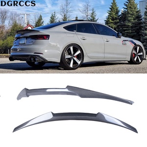 For A5 S5 RS5 B9 Sportback 4Door M4 Style Rear Spoiler Trunk Wing 2016-2023 Carbon Fiber - Product Image 1