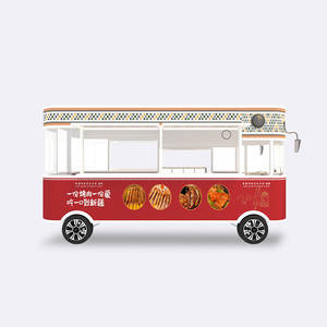 Bbq Food Truck Cart Pizza Burger Ice Cream Coffee Custom Food-truck Van Manufacture <b>for</b> <b>Sale</b> in Usa Turkey Food Trailer - Product Image 3