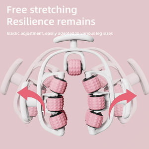 Gordon Yoga bọt tròn con lăn chống cellulite Massager Chân giảm béo 14 con lăn tập thể dục thư giãn giảm đau Trọng lượng nhẹ - Product Image 2