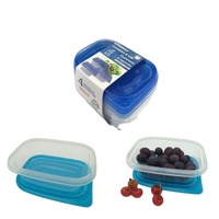 Ensemble de contenants de stockage alimentaire en plastique transparent PP pour la cuisine, préparation des repas, contenants alimentaires pour micro-ondes avec couvercles