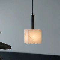 Lampe suspendue de chevet de style minimaliste italien MEEROSEE, lampe en marbre naturel haut de gamme pour restaurant, bar, comptoir MD88148