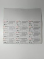 12 tubes en aluminium contenant une colle à prise rapide et haute résistance, adaptée au collage de divers matériaux