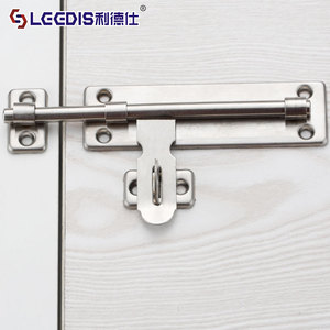 Lcedis Stainless Steel Cabinet Latch 4 6 8 Inch Keyless Furniture Door Bolt Minimalist Design - Product Image 1