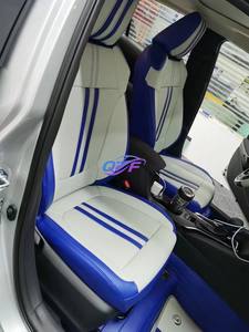 Intérieur de voiture amélioré avec des housses de siège personnalisées haut de gamme, imperméables et ignifuges, tapis de sol pour Mercedes-Benz Classe C W205 - Product Image 5