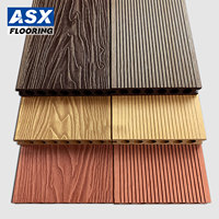 Planches de terrasse en WPC modernes pour l'extérieur, revêtement composite imperméable et ignifuge, terrasse de piscine, balcon, terrasse, revêtement de sol en WPC