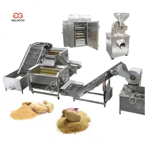 Industrial Factory Price Onion And Garlic Crusher Powder Making Plant Processing Ginger Powder Machine