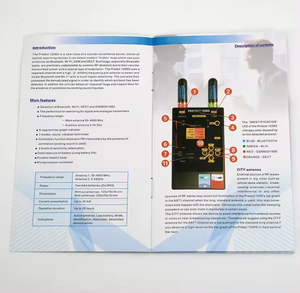 Detector de Câmera Oculta XSH 1206S Alimentado por Bateria, Scanner Anti-Espião WiFi GSM GPS <span class=keywords><strong>RF</strong></span> - Product Image 5