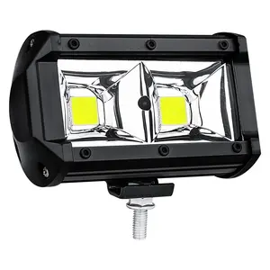 Minilâmpada led de 5 polegadas, luz automotiva para caminhão e barra de iluminação
