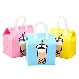 Bolsa Térmica Grande Aislada de Tela No Tejida para Comestibles con Logotipo para Supermercados y Servicios de Entrega, Pedido al por Mayor - Product Image 2