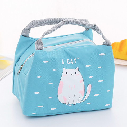 New Custom Fashion Cute Cartoon Kids Office Waterproof Thermal Lunch Cooler Bag