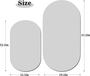 Nouveau design Tapis de bain en terre de diatomée à séchage rapide, tapis de sol de salle de bain en boue de diatomite - Product Image 2