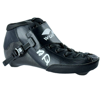 2025 patins à roues alignées professionnels botte 2 couches en Fiber de carbone course vitesse patin à roues alignées pour enfants adultes 4*90 100 110mm roue