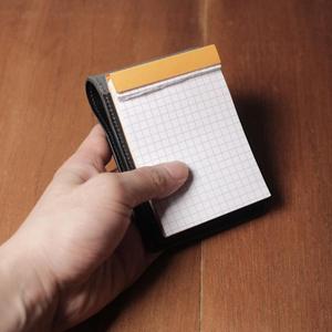 Copertina per Blocco Note in Pelle PU con Logo Personalizzato, Portatile, per <span class=keywords><strong>Appunti</strong></span> Quotidiani e Diari di Viaggio - Product Image 2